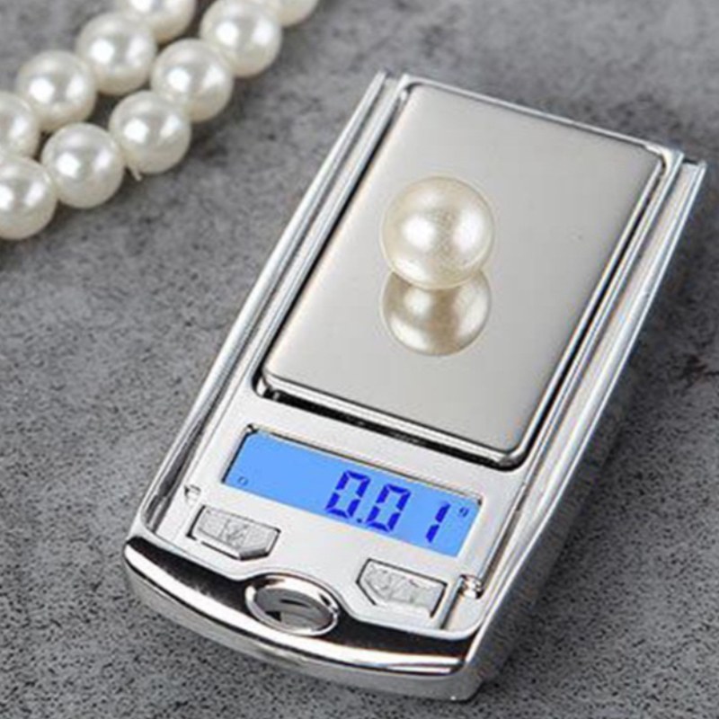 Car Key Style Mini Pocket Scale 500g/0.1g